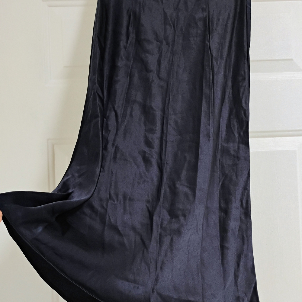Quince Silk Skirt Blue - Picture 3 of 7